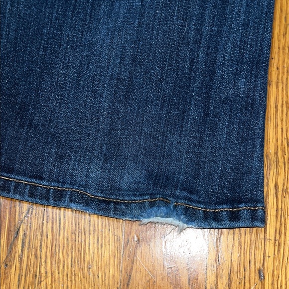 American Eagle Outfitters Stretch Favorite Boyfriend Blue Denim Jeans Size 4 - Picture 12 of 12